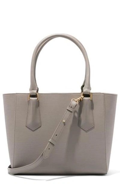 Dagne Dover Signature Midi Coated Canvas Tote In Bleecker Blush