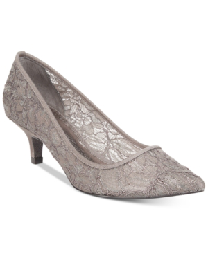 adrianna papell lois lace evening pumps