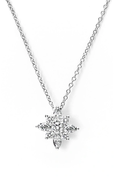 Kwiat .44ct Tw Diamond Star Pendant Necklace In Platinum