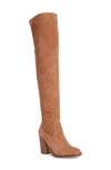 Kelsi Dagger Brooklyn Logan Over-the-knee Boots In Chestnut