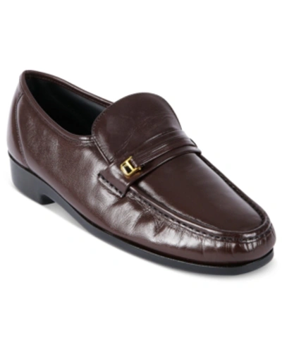 Florsheim Men's Riva Moc Toe Loafer In Burgundy