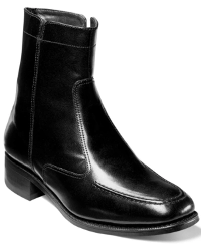 Florsheim Men's Essex Moc Toe Ankle Boot Men's Shoes In Black