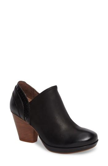 dansko marcia leather bootie