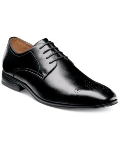 Florsheim Men's Corbetta Plain-toe Oxford Men's Shoes In Black Leather