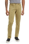 Ag Tellis Slim Fit Cool Comfort Performance Twill Pants In Urban Moss