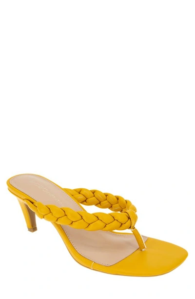 Bcbgeneration Tulani Sandal In Golden Yellow