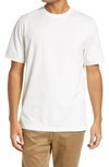 Nordstrom Tech-smart Performance T-shirt In White- Ivory Feeder Stripe