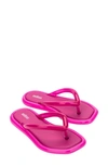 Melissa Airbubble Flip Flop In Pink