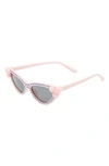 Rad + Refined Babies' Kids' 45mm Flower Cat Eye Sunglasses In Pink