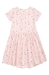 Tucker + Tate Kids' Print Short Sleeve Dress In Pink English Unicorn Butterfly