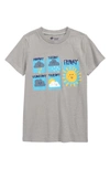 Tucker + Tate Kids' Graphic Tee In Grey Weekly Forecast