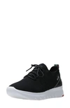 Wolky Mako Sneaker In Black 3d Knitting