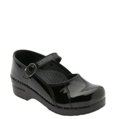 Dansko 'marcelle' Mary Jane In Black Patent