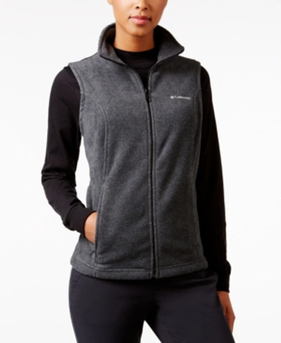 Columbia Plus Size Benton Springs Fleece Vest In Assorted