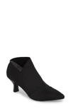 Adrianna Papell Hayes Pointy Toe Bootie In Black Fabric
