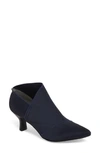 Adrianna Papell Hayes Pointy Toe Bootie In Navy Fabric