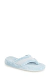 Acorn Waffle Spa Slipper In Powder Blue