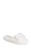 Patricia Green Bonnie Microterry Slippers In White