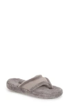 Acorn Waffle Spa Slipper In Grey