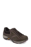 Dansko Paisley Waterproof Sneaker In Grey Milled Nubuck Leather