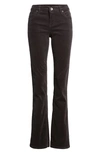 Kut From The Kloth Baby Bootcut Corduroy Jeans In Charcoal