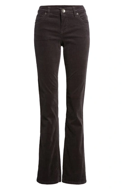 Kut From The Kloth Baby Bootcut Corduroy Jeans In Charcoal