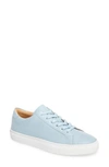 Greats Royale Perforated Low Top Sneaker In Light Blue Perforated