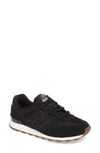 New Balance '696' Sneaker In Black/ Black/ Black