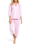 Ralph Lauren Lauren By  Further Lane Pajamas In Hot Pink Paisley