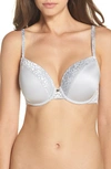 Le Mystere Safari Smoother T-shirt Bra In Frost Grey