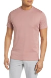 Robert Barakett Georgia Crewneck T-shirt In Summer Coral