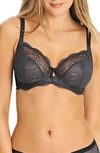 Freya Fancies Underwire Plunge Bra In Graphite