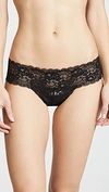 Skarlett Blue Obsessed Lace Thong 3-pack In Black