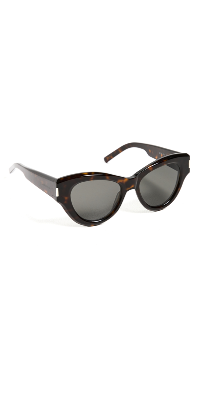Saint Laurent Sl 506 Havana Sunglasses