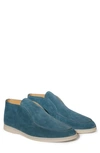 Loro Piana Suede Chukka Boot In Blue