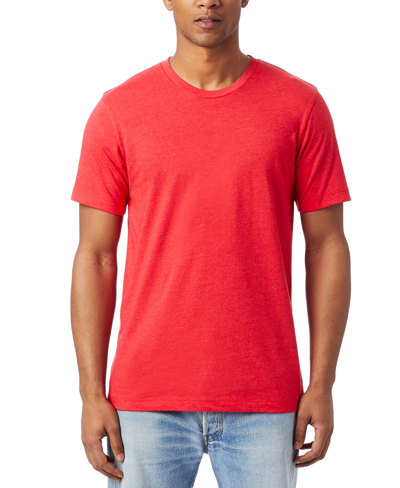 Alternative Apparel Men's Short Sleeves Go-to T-shirt In Bright Red