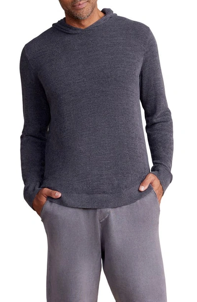 Barefoot Dreams Fleece Lounge Hoodie In Carbon