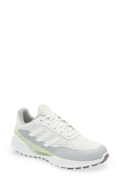 Adidas Originals Summervent Golf Shoe In White/ White/ Almost Lime