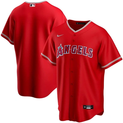 Nike Kids' Youth  Red Los Angeles Angels Alternate Replica Team Jersey