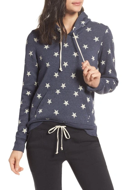 Alternative Athletics Star Print Hooded Sweatshirt In Stars