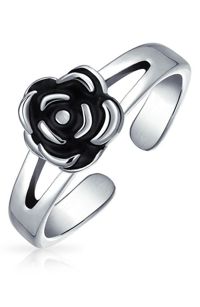 Bling Jewelry Sterling Silver Flower Toe Ring