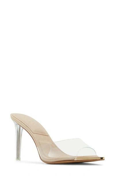 Aldo Annabrilden Pointed Toe Sandal In Bone