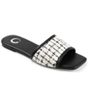 Journee Collection Women's Mikala Slide Sandal Women's Shoes In Black