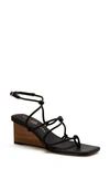 Katy Perry Women's The Irisia Knotted Strappy Wedge Sandals In Black