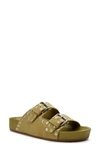 Katy Perry Women's The Buckle Footbed Sandals Women's Shoes In Green