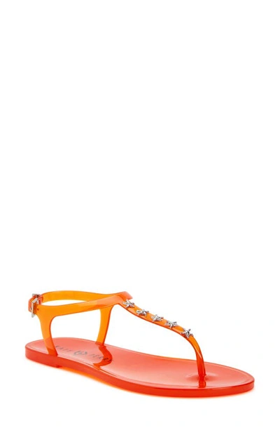 Katy Perry Women's The Geli Stud T-strap Sandals Women's Shoes In Orange
