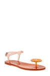 Katy Perry Women's Iconic Geli Toe Post Flat Sandals In Orange