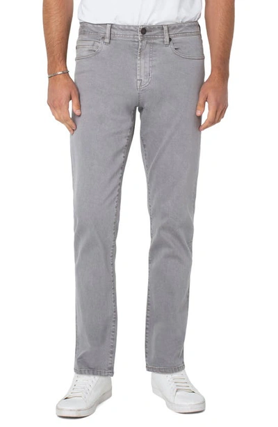 Liverpool Regent Relaxed Straight Leg Jeans In Ash Grey