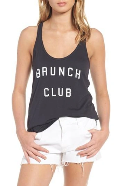 South Parade Brunch Club Tank In Black
