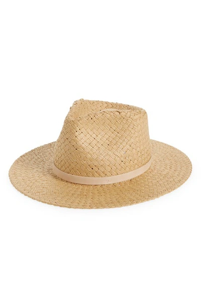 Janessa Leone Brandie Packable Hat In Sand